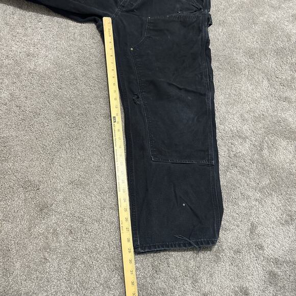 Carhartt B136 Double Knee Carpenter Pants Mens 40x30 Distressed Read - Picture 6 of 6